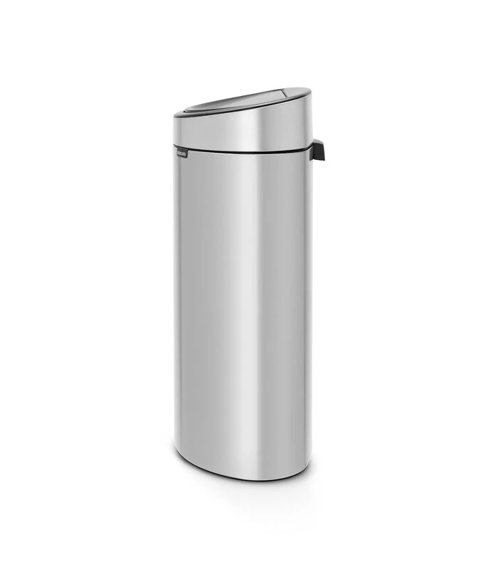 Brabantia Touch Bin New Afvalemmer, 40 Liter, Metallic Grey 3 Brabantia Touch Bin New Afvalemmer, 40 Liter, Metallic Grey - Afbeelding 3