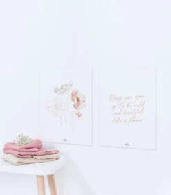 POPPIES Set Van 2 Kinderposters - Klaproos En Poëzie -Dagelijkse Boodschappen Winkel 4b228cc186ca4a839e22035487f4b7ac