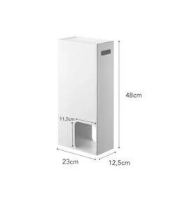 Yamazaki Toilet Paper Stocker - Tower - White 9 Yamazaki Toilet Paper Stocker - Tower - White -Dagelijkse Boodschappen Winkel 4b27d8da9e3248d6a977a4248b568378