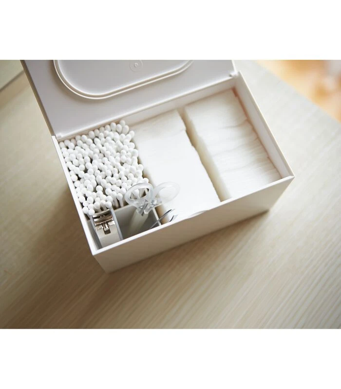 Yamazaki Bath Organiser - Veil - White 3 Yamazaki Bath Organiser - Veil - White - Afbeelding 3