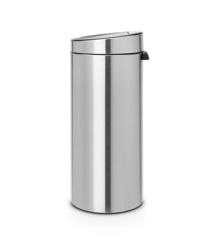 Brabantia Touch Bin New, 30L, Matt Steel Fingerprint Proof 2 Brabantia Touch Bin New, 30L, Matt Steel Fingerprint Proof - Afbeelding 2