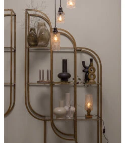 BePureHome Gap Double Kandelaar - Porselein - Sepia - 27x10x6 -Dagelijkse Boodschappen Winkel 4d1a95557762468187455826ec3693aa