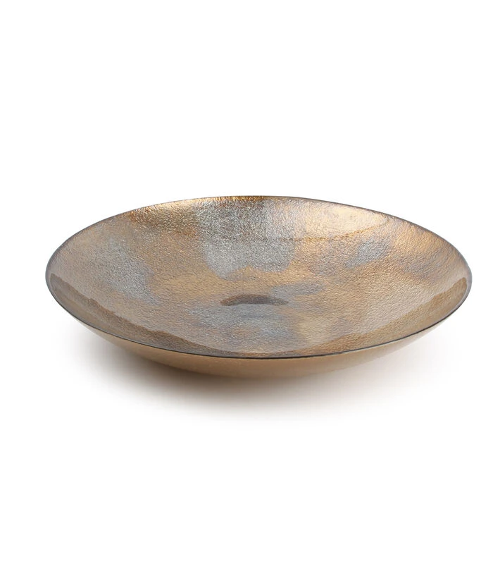 Sierschaal 33xH6cm Brons Cosmo 2 Sierschaal 33xH6cm Brons Cosmo - Afbeelding 2