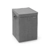 Brabantia Wasbox Stapelbaar, 35 Liter - Pepper Black