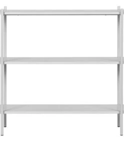 BePureHome Tender Rek - Hout/Metaal - Mist - 92x120x39