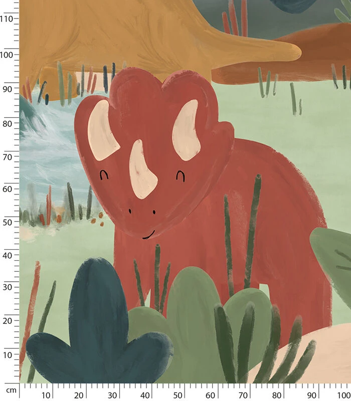 SUNNY Behang Wanddecoratie - Coole Dinosaurussen 5 SUNNY Behang Wanddecoratie - Coole Dinosaurussen - Afbeelding 5