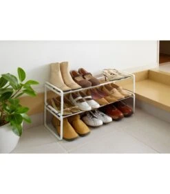 Yamazaki Shoe Rack - Frame - White -Dagelijkse Boodschappen Winkel 51be90e341284bf982b2fc2951091b30