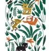 Muursticker Kinderkamer - Jungle Dieren