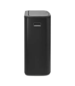 Brabantia Bo Touch Bin, 2 Binnenemmers, 2 X 30L - Matt Black -Dagelijkse Boodschappen Winkel 562934521ffb4a19a3ee09bf2c3d1697