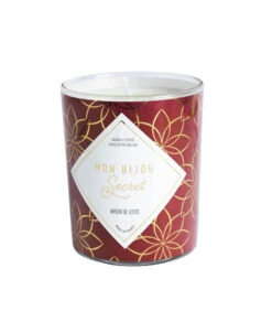 Geurkaars Lotus Met Gouden Messing Ring -Dagelijkse Boodschappen Winkel 56973af296aa46e889a153e08fdb8e9f