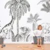 DINOSAURUS - Behang Wanddecoratie - Dinosaurussen