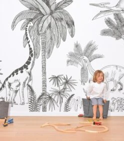 DINOSAURUS - Behang Wanddecoratie - Dinosaurussen