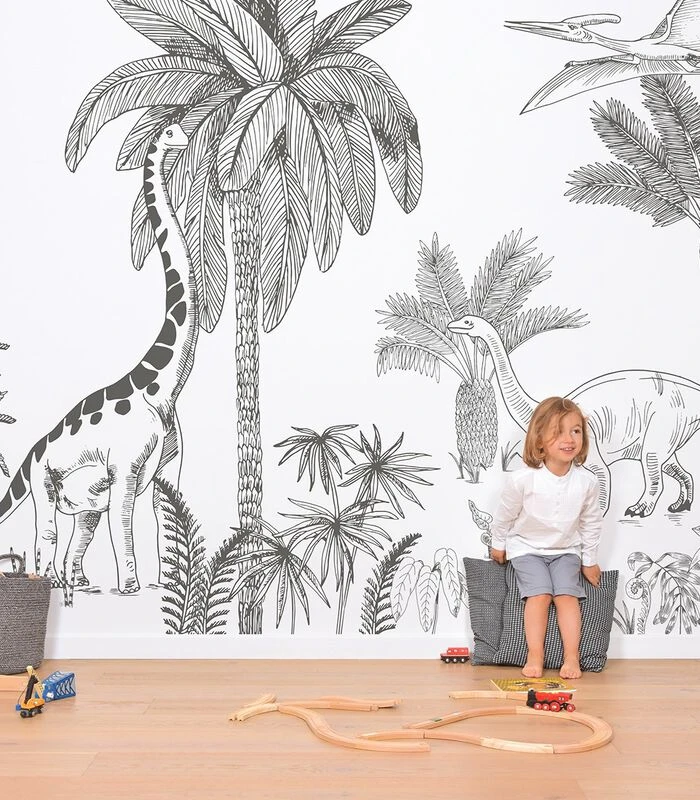 DINOSAURUS - Behang Wanddecoratie - Dinosaurussen 1 DINOSAURUS - Behang Wanddecoratie - Dinosaurussen