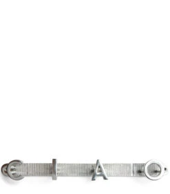 Hangende Kapstok, Wandkapstok 5 Haken - Ciao - Zilver