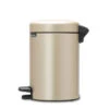 Brabantia NewIcon Prullenbak - 3 L - Champagne