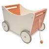 Kinderfeets 2-in-1 Houten Toy Box Wit