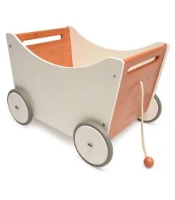Kinderfeets 2-in-1 Houten Toy Box Wit
