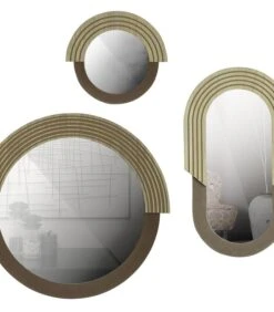 Spiegel Hailey - MDF - Naturel - Set Van 2 -Dagelijkse Boodschappen Winkel 59b79cac5c5943dd927da805dee7a28a 1