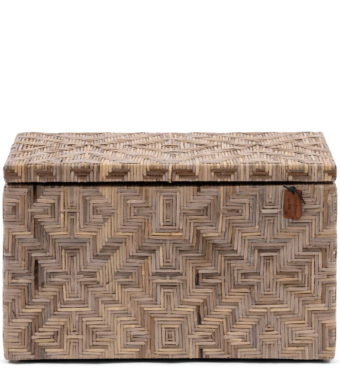 Opbergkist - Dekenkist - Port Barton Trunk Medium - Bruin 1 Opbergkist - Dekenkist - Port Barton Trunk Medium - Bruin