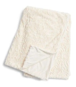 Plaid D'amour Faux Wit - 170x130 Cm