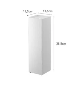 Yamazaki Toiletpaper Holder Closed - Tower - White -Dagelijkse Boodschappen Winkel 5c448078701643aa80c243e902fd84f7