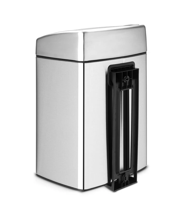 Brabantia Touch Bin Afvalemmer, 10 Liter, Rechthoekig 2 Brabantia Touch Bin Afvalemmer, 10 Liter, Rechthoekig - Afbeelding 2