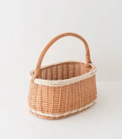 Dagelijkse Boodschappen Winkel 31 Rieten Boodschappenmand