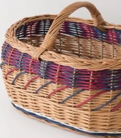 Rieten Boodschappenmand, Patroon -Dagelijkse Boodschappen Winkel 5debfd78b01a4681be2fab1234246da1