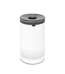 Brabantia Wasbox, 60 Liter, Kunststof Deksel - White