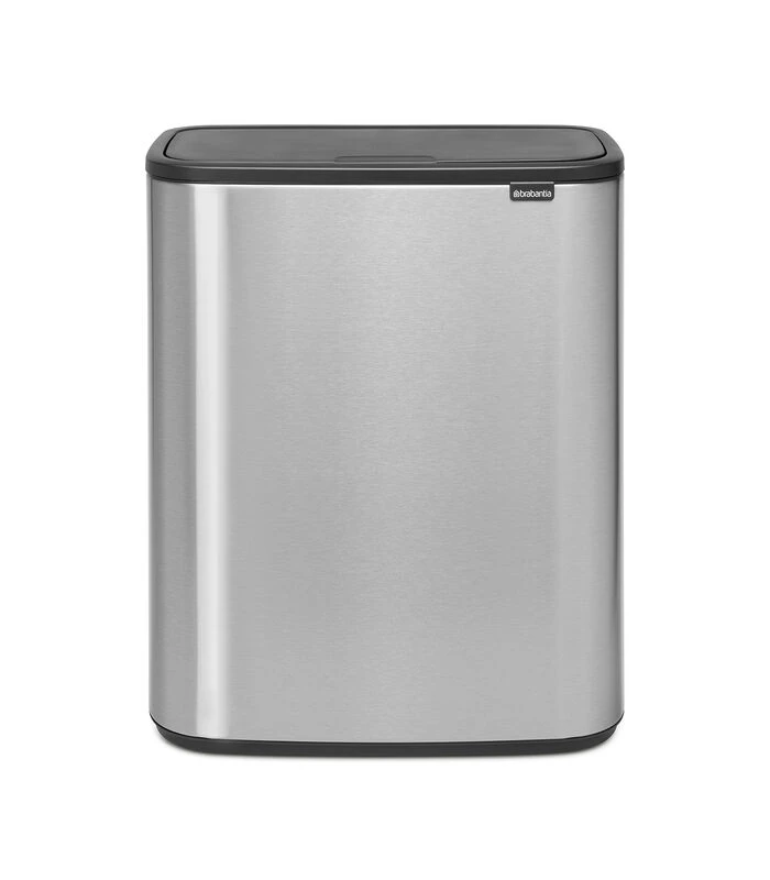Brabantia Bo Touch Bin, 60 L - Matt Steel Fingerprint Proof 1 Brabantia Bo Touch Bin, 60 L - Matt Steel Fingerprint Proof