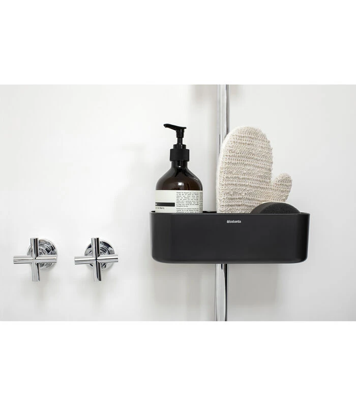 Brabantia ReNew Douche Caddy - Dark Grey 4 Brabantia ReNew Douche Caddy - Dark Grey - Afbeelding 4