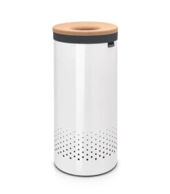 Brabantia Wasbox, 35 Liter, Kurken Deksel - White