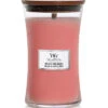 WoodWick Kaars Melon & Pink Quartz Large