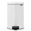 Brabantia NewIcon Prullenbak - 20 L - White