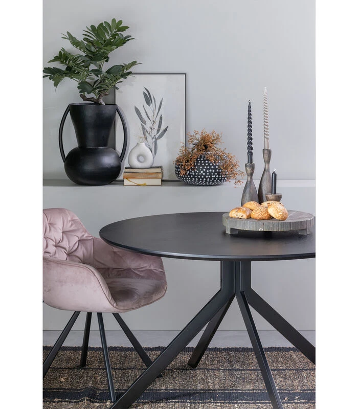 Exclusive Siep Vaas - Metaal - Zwart - 44x35x30 2 Exclusive Siep Vaas - Metaal - Zwart - 44x35x30 - Afbeelding 2