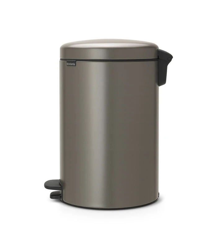 Brabantia NewIcon Prullenbak - 20 L - Platinum 2 Brabantia NewIcon Prullenbak - 20 L - Platinum - Afbeelding 2