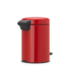 Brabantia NewIcon Prullenbak - 3 L - Passion Red -Dagelijkse Boodschappen Winkel 646bd4c877d2448b8d959a657ac5c972