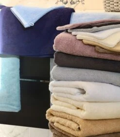 Set Van 2 Luxe Katoenen Badstof Toilethandschoenen ESSENTIELLE -Dagelijkse Boodschappen Winkel 668732c7e0b34128ad2fa412b75fb3ae