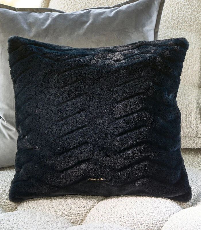 Kussensloop Curcio Pillow Cover Dark Blue 50x50 - Polyester - (LxBxH) 50.0x50.0x1.0 Cm 2 Kussensloop Curcio Pillow Cover Dark Blue 50x50 - Polyester - (LxBxH) 50.0x50.0x1.0 Cm - Afbeelding 2