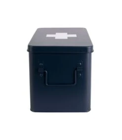 PRESENT TIME Medicijnkist - Large - Metaal Mat Donkerblauw - 31,5x19x21cm 6 PRESENT TIME Medicijnkist - Large - Metaal Mat Donkerblauw - 31,5x19x21cm -Dagelijkse Boodschappen Winkel 677016ea4d014fbdbccfddfd0fee592c