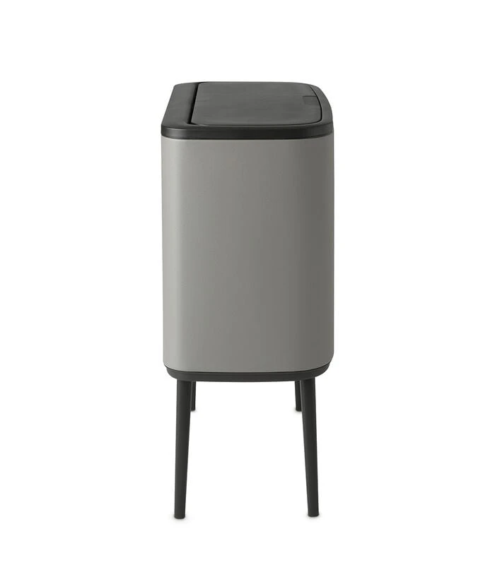Brabantia Bo Touch Bin, 3 X 11L - Mineral Concrete Grey 3 Brabantia Bo Touch Bin, 3 X 11L - Mineral Concrete Grey - Afbeelding 3