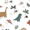 SUNNY Behang - Dinosaurussen Patroon