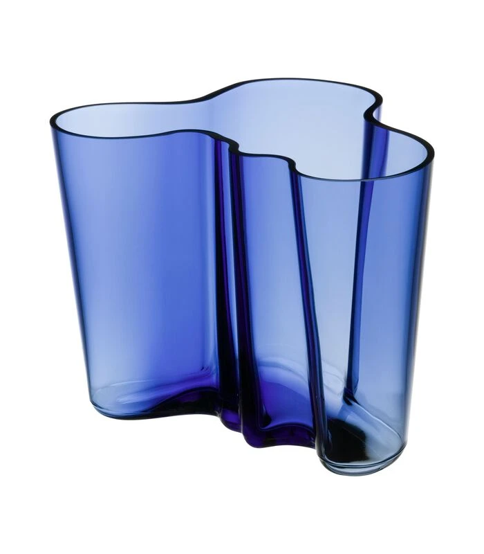 Iittala Alvar Aalto Collection Vaas 160mm Ultramarijn Blauw 1 Iittala Alvar Aalto Collection Vaas 160mm Ultramarijn Blauw