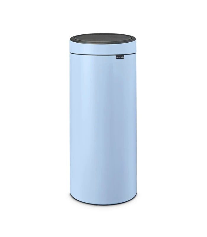 Brabantia Touch Bin New Afvalemmer, 30 Liter, Dreamy Blue 1 Brabantia Touch Bin New Afvalemmer, 30 Liter, Dreamy Blue