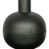 Exclusive Pixie Vaas - Metaal - Zwart - 35x30x30