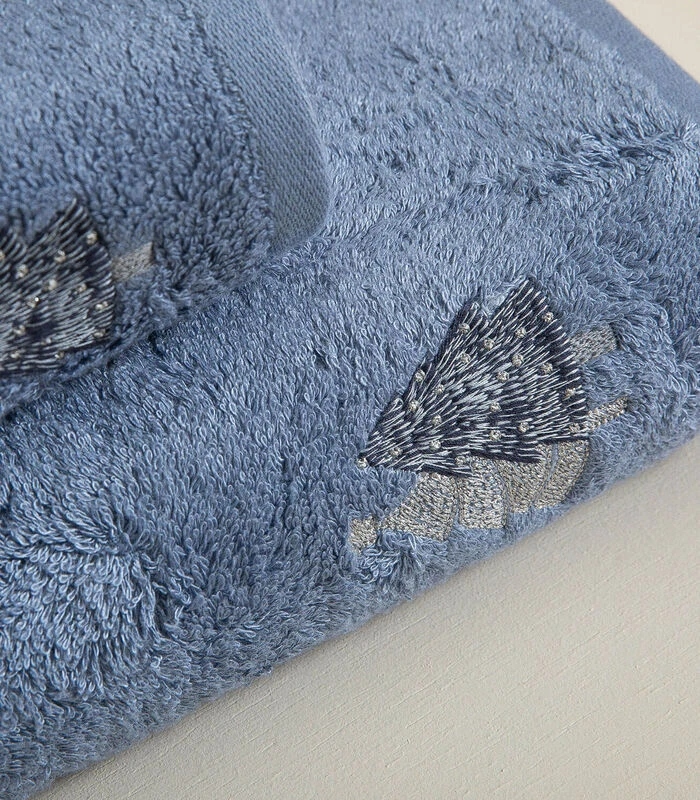 Handdoek Feixe 30x50 Cm Azuki Blauw 3 Handdoek Feixe 30x50 Cm Azuki Blauw - Afbeelding 3