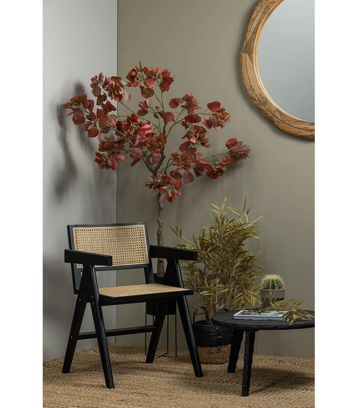 Exclusive Rion Ronde Spiegel - Mangohout - Natural - 4x101x101 1 Exclusive Rion Ronde Spiegel - Mangohout - Natural - 4x101x101