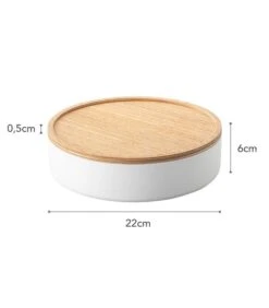Yamazaki Storage Case With Lid - Rin - White -Dagelijkse Boodschappen Winkel 6e92af2b084d464fb9cc0dfcec3fb65d