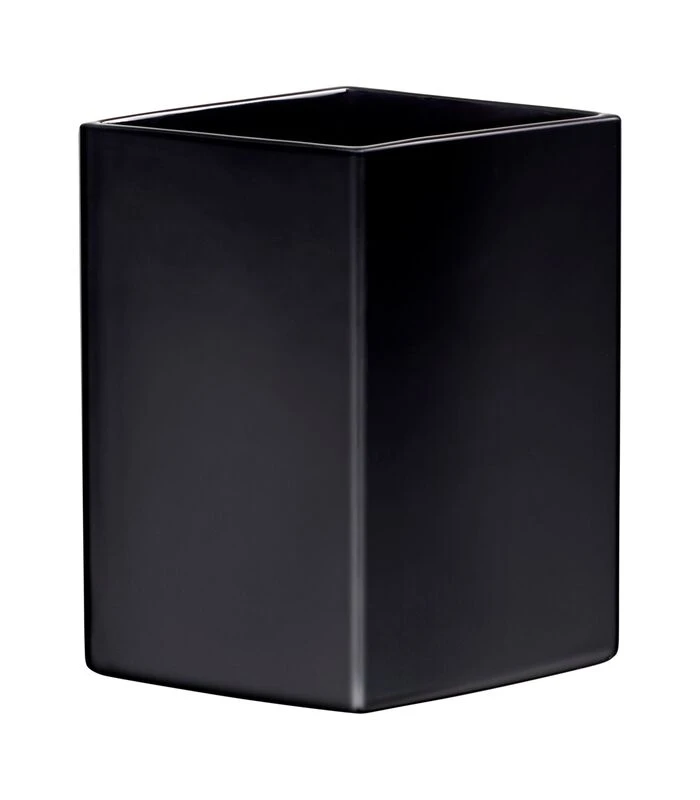 Iittala Ruutu Ceramic Vaas 225mm Zwart 1 Iittala Ruutu Ceramic Vaas 225mm Zwart
