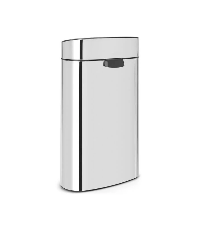 Brabantia Touch Bin New Afvalemmer, 40 Liter, Brilliant Steel 2 Brabantia Touch Bin New Afvalemmer, 40 Liter, Brilliant Steel - Afbeelding 2